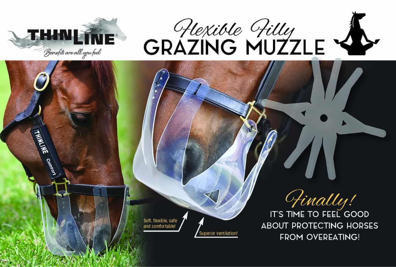 Flexible Filly Grazing Muzzle